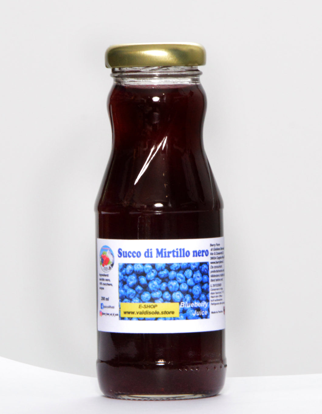 Succo di mirtilli 200 ml