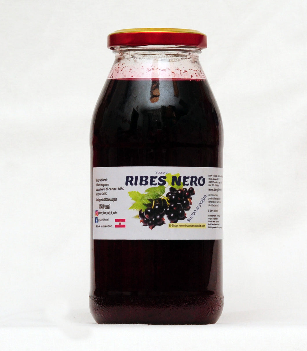 Succo di Ribes Nero 500ml