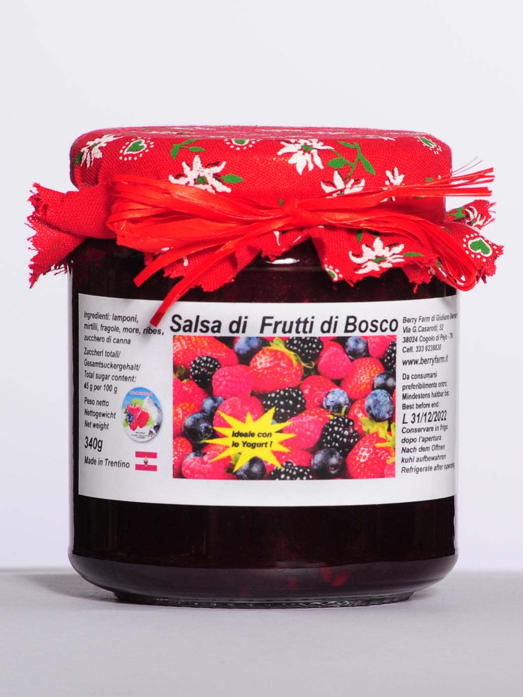 Salsa di Frutti di Bosco 320gr