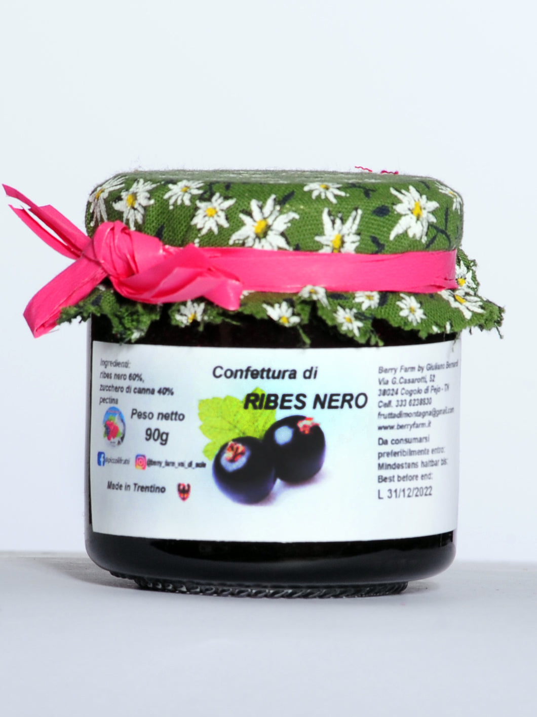 Confettura di Ribes Nero 90gr