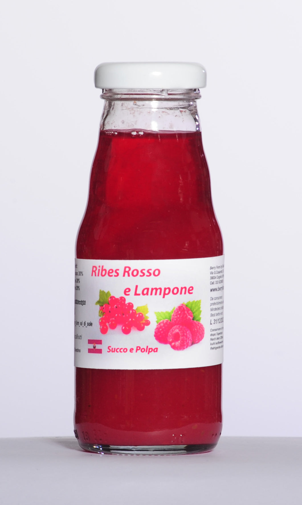 Succo Ribes Rosso e Lampone 200ml
